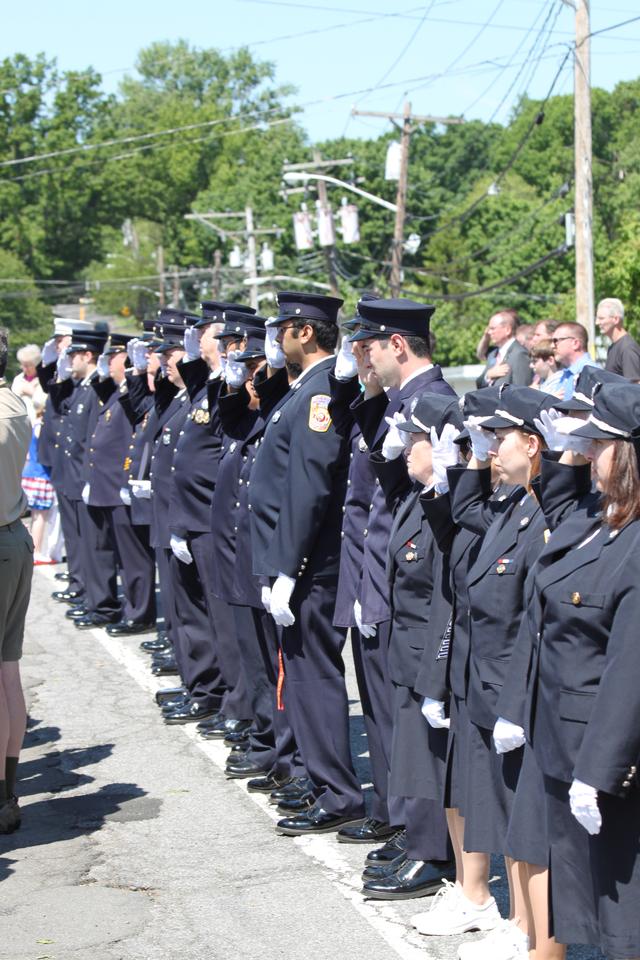 Memorial Day 2013. The Nanuet Fire Department helps remember all of those who made the ultimate sacrifice to our great nation.
Photo by Vincent P. Tuzzolino